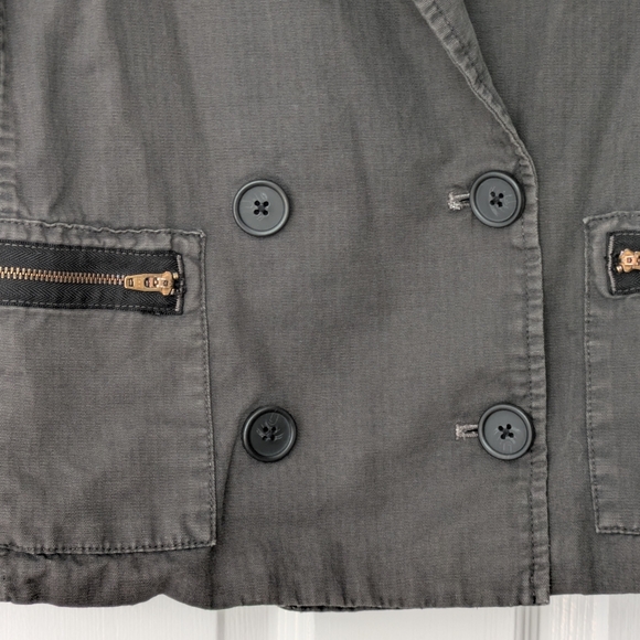 J. Crew City Fit Cropped Twill ModernJacket Prototype Sample 40" Bust Size 6 - Picture 3 of 8